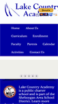 Mobile Screenshot of lakecountryacademy.com